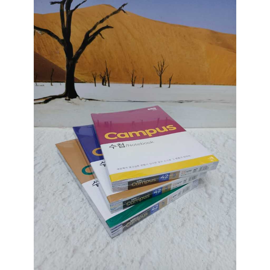 

(5 buku) SiDU Maxi Buku Tulis 42 Lembar KAMPUS CAMPUS design SAMPUL KOREA / BUKU BESAR PANJANG