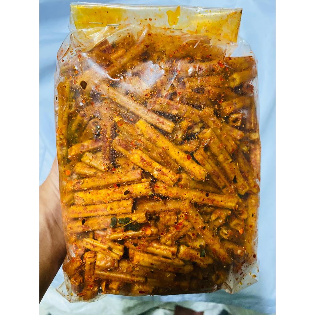 

seblak potato/noni noni pedas daun jeruk/original daun jeruk kemasan 500gr 250gr 100gr