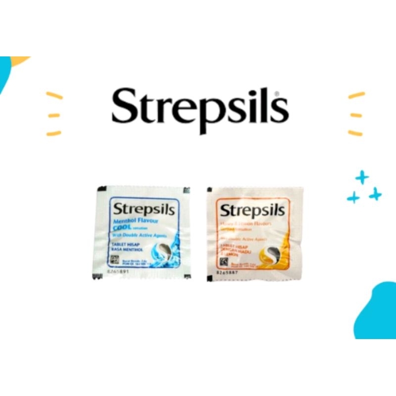 

Strepsils tablet hisap permen pelega tenggorokan