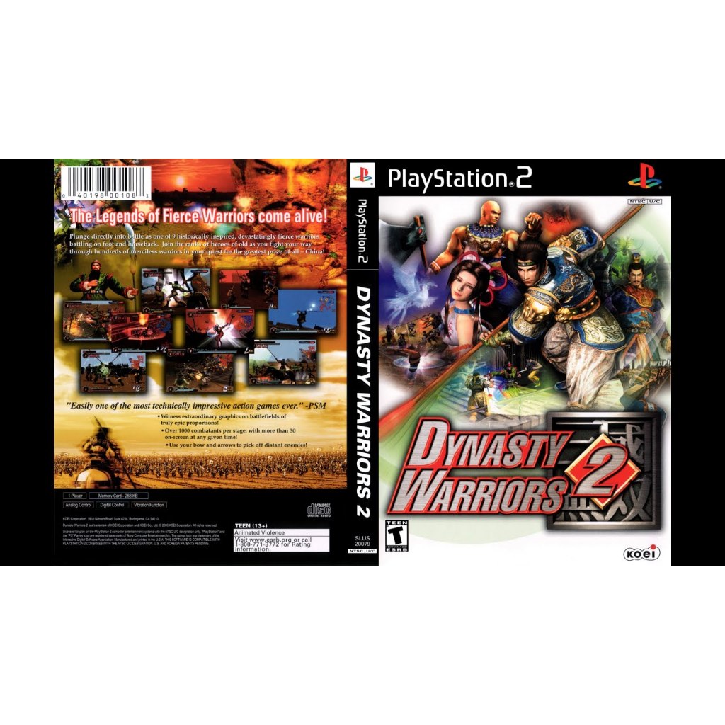 Dynasty Warriors 2 GAME PS2 UNTUK PC LAPTOP ANDROID