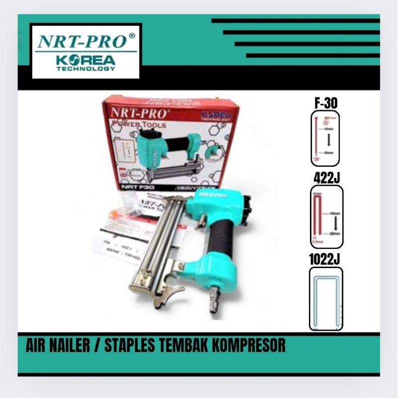 

NRT PRO Air Nailer Alat Staples Tembak Kompresor