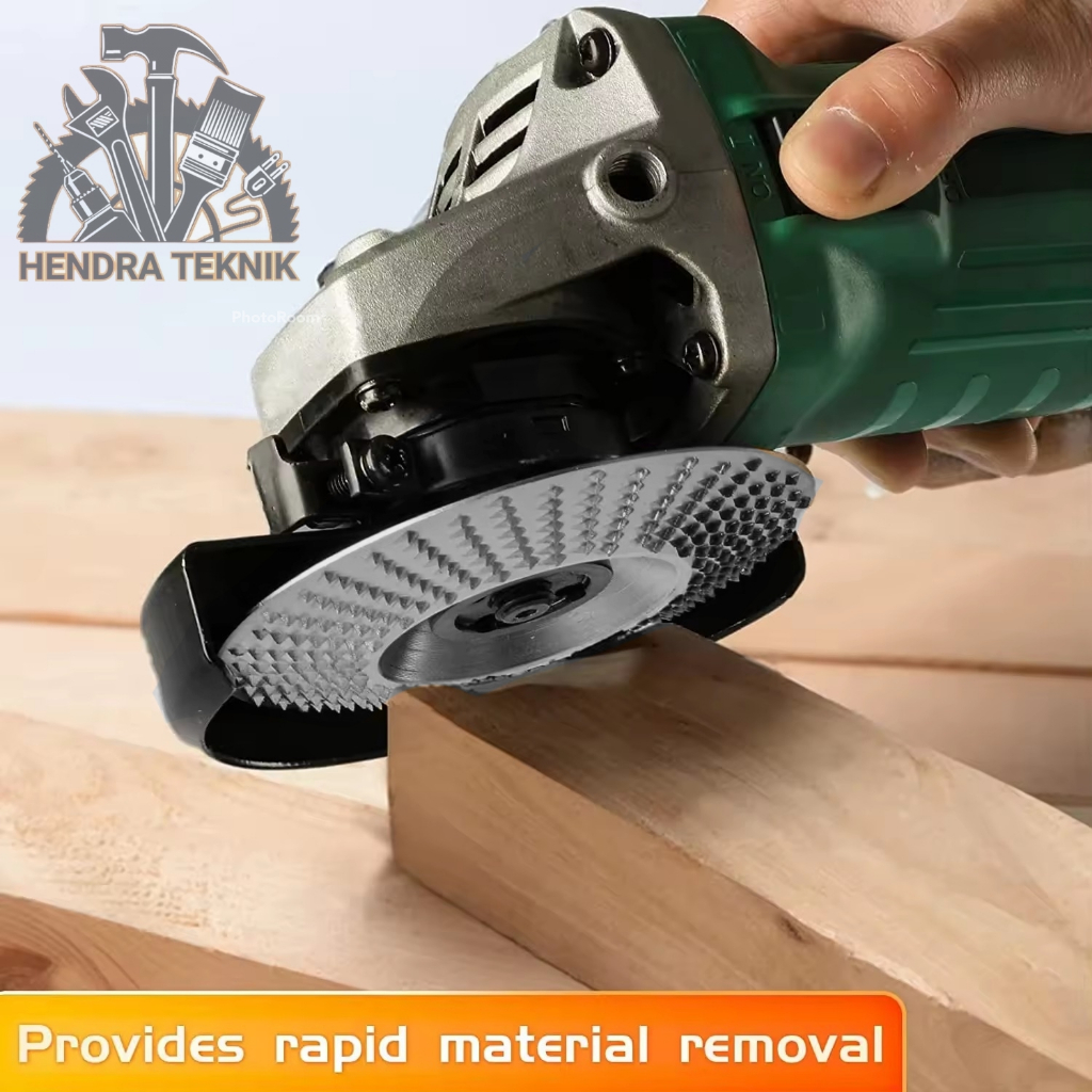 GRINDA UKIR KAYU / ES 4" WOOD CARVING DISC 10cm MATA GERGAJI GRINDA PARUT UKIR ES 85MM / 100MM