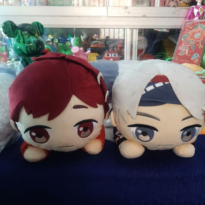 mainan / dikoleksi boneka tiny tan bts v & bts j hope plush doll nesoberi sega jumbo