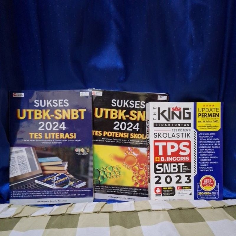 Preloved Buku SNBT UTBK THE KING 2023 - GO 2024