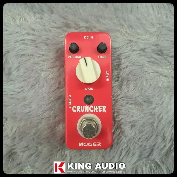 Effect mini stompbox Mooer Cruncher Distortion