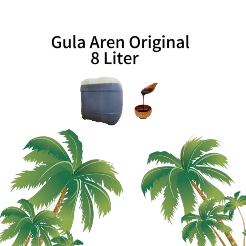 

Gula Aren Cair Original Asli 8 Liter