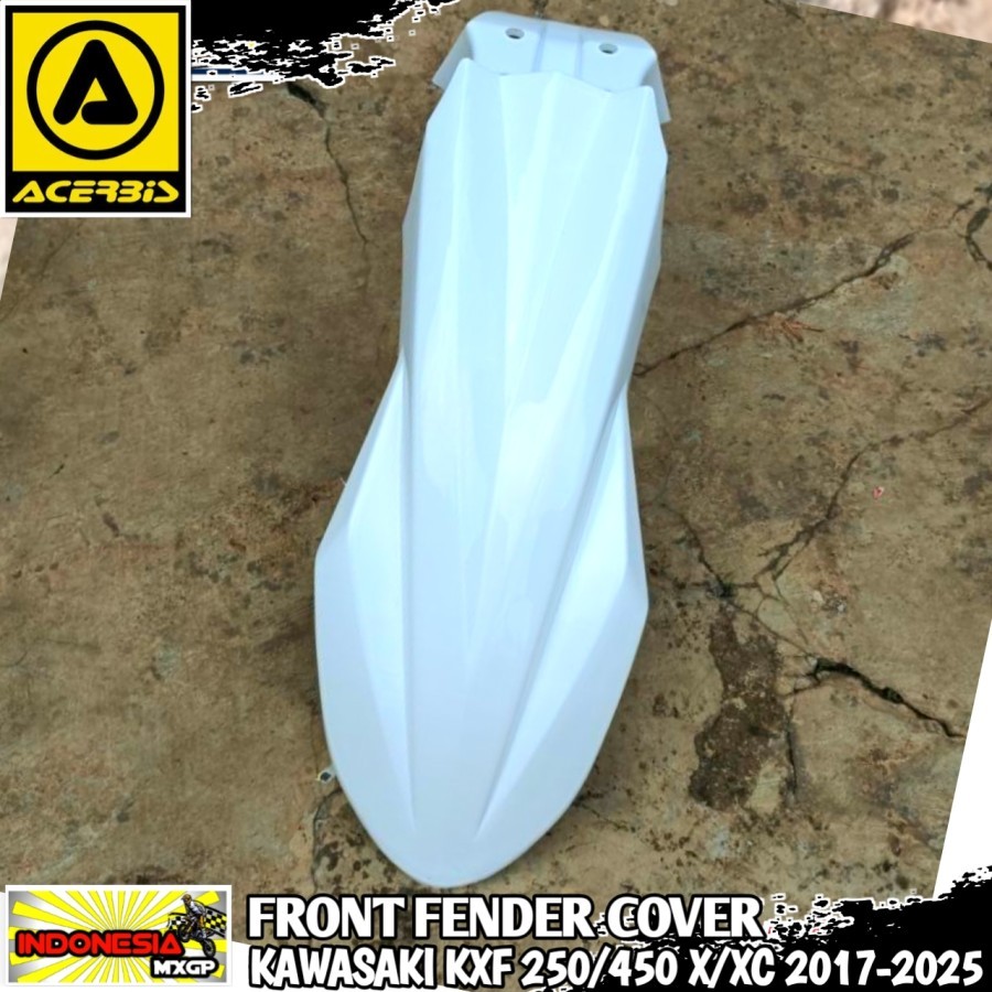 KAWASAKI KX - KXF 250 450 E X XC 2017 2018 2019 2020 2021 2022 2023 2024 2025 - ACERBIS Front Fender