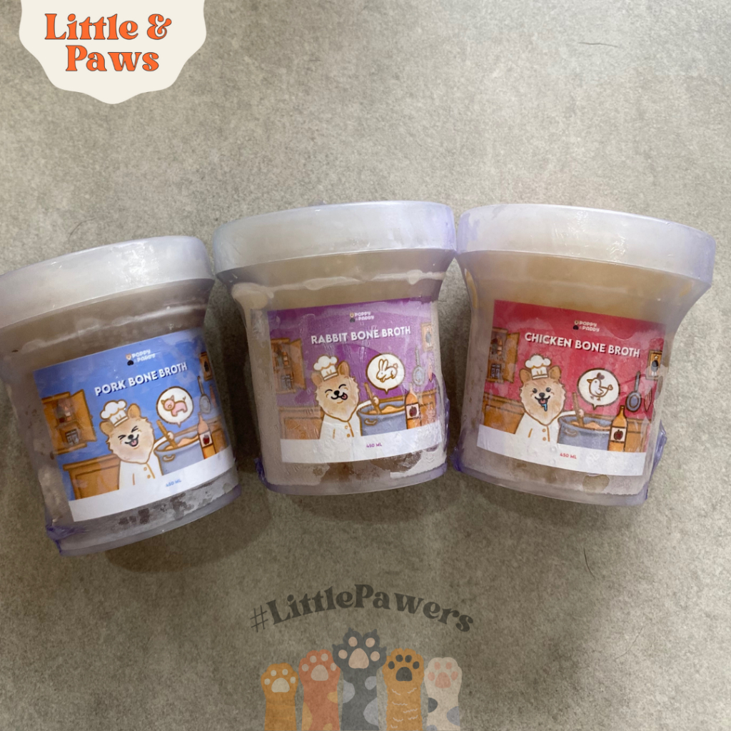 

Poppy And Paddy Bone Broth 450 ml Kaldu Makanan Anjing Kucing