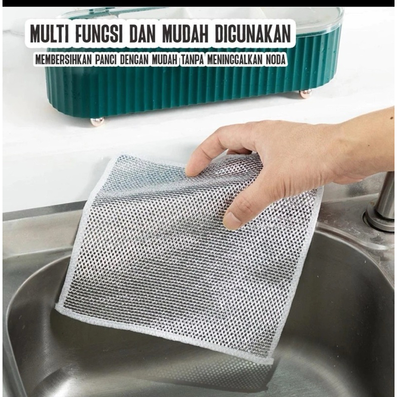 ALAT DAPUR KAIN LAP CUCI PIRING | KAWAT CUCI PIRING PANCI