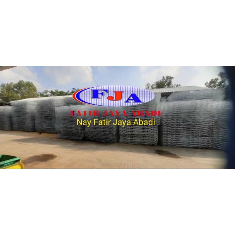 Pagar BRC T.120 x L.240 x Dia 7 mm Hot Dip Galvanized