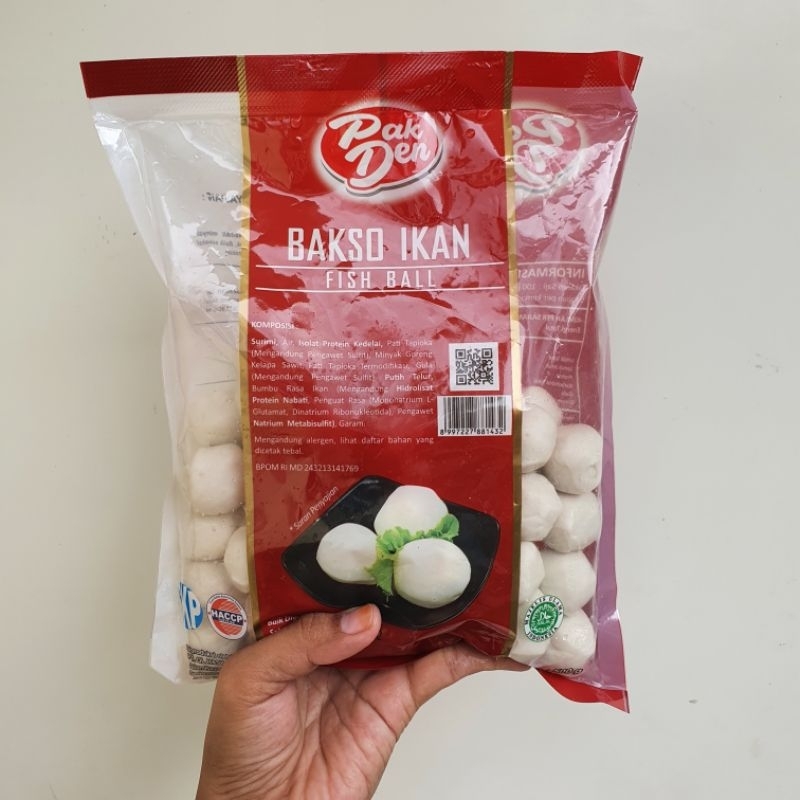 

Pak Den Bakso Ikan 500gr/Frozen Food