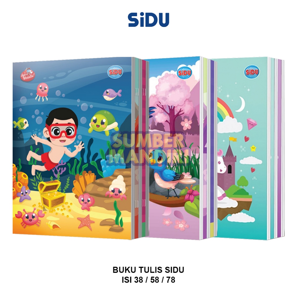 

Buku Tulis Sinar Dunia (SiDu) Buku Sekolah Isi 38/58/78