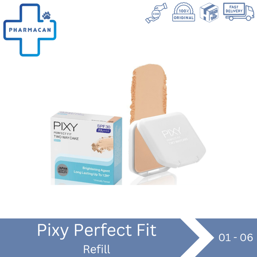 PIXY Two Way Cake Perfect Fit Refill Shade 01 - 06