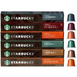 

NESPRESSO STARBUCKS COFFEE CAPSULE COLLECTION Per 1 Capsul