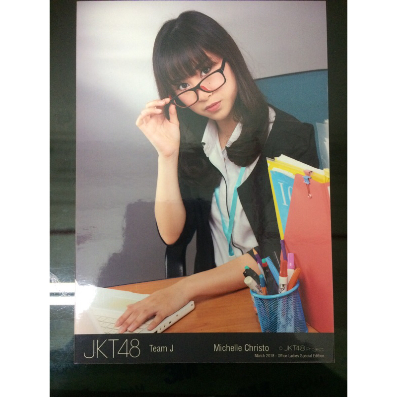 photopack pp cindy yuvia yupi michelle christo ex jkt48 office ladies special edition
