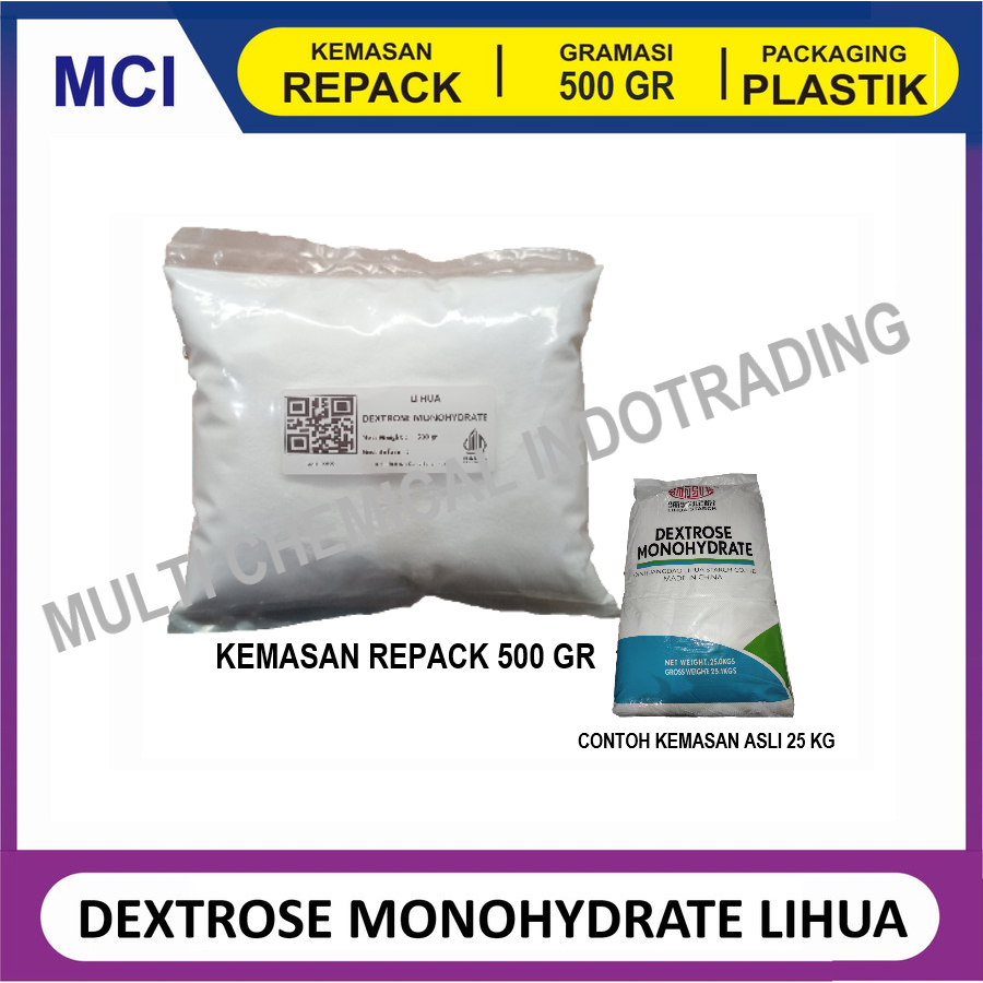 

DEXTROSE MONOHYDRATE ex. CHINA. WHITE DEXTROSE. FOOD GRADE. || 500 gr