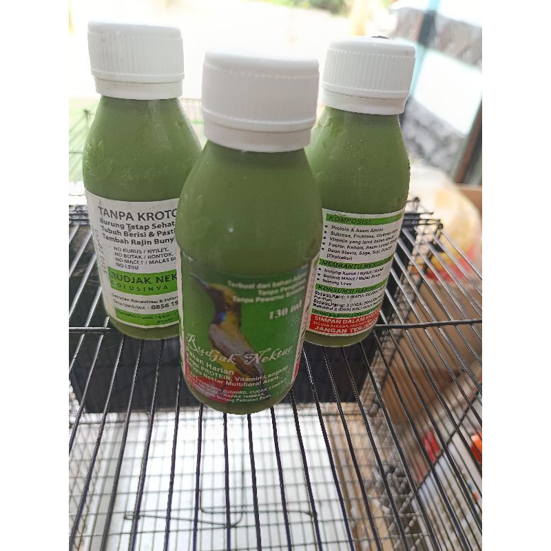 RUJAK NEKTAR MINUMAN NEKTAR UNTUK BURUNG / PAKAN BURUNG RUJAK NEKTAR