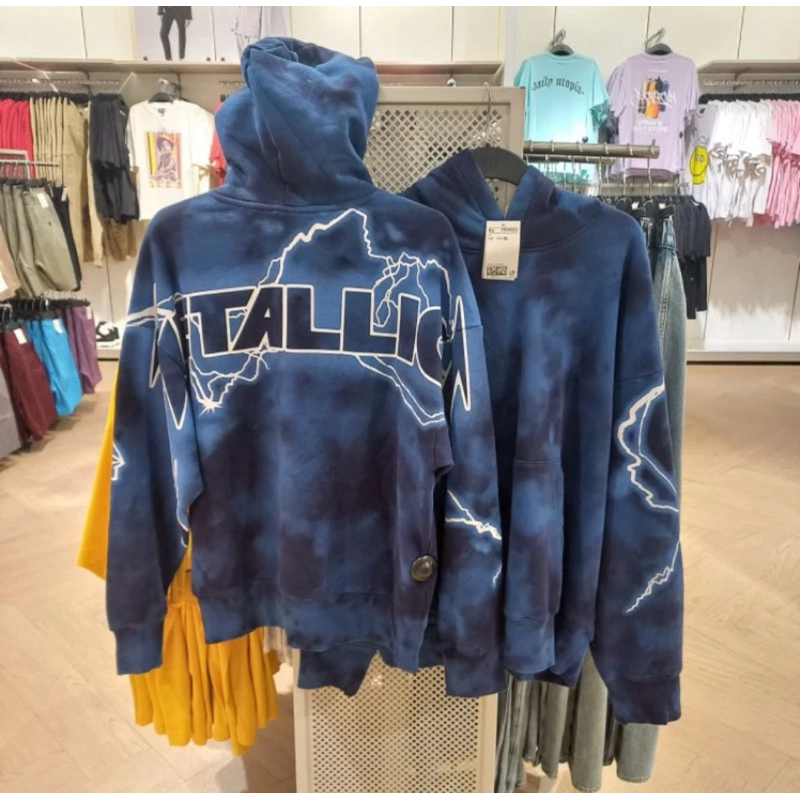 Hoodie Metallica X H&M Original Store