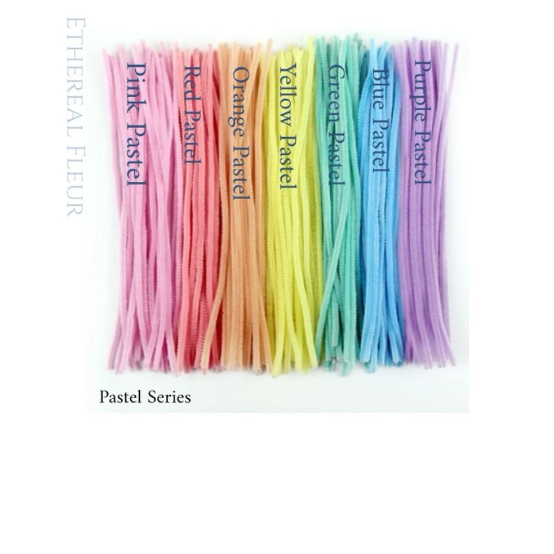 KAWAT BULU PASTEL MIX ISI 100