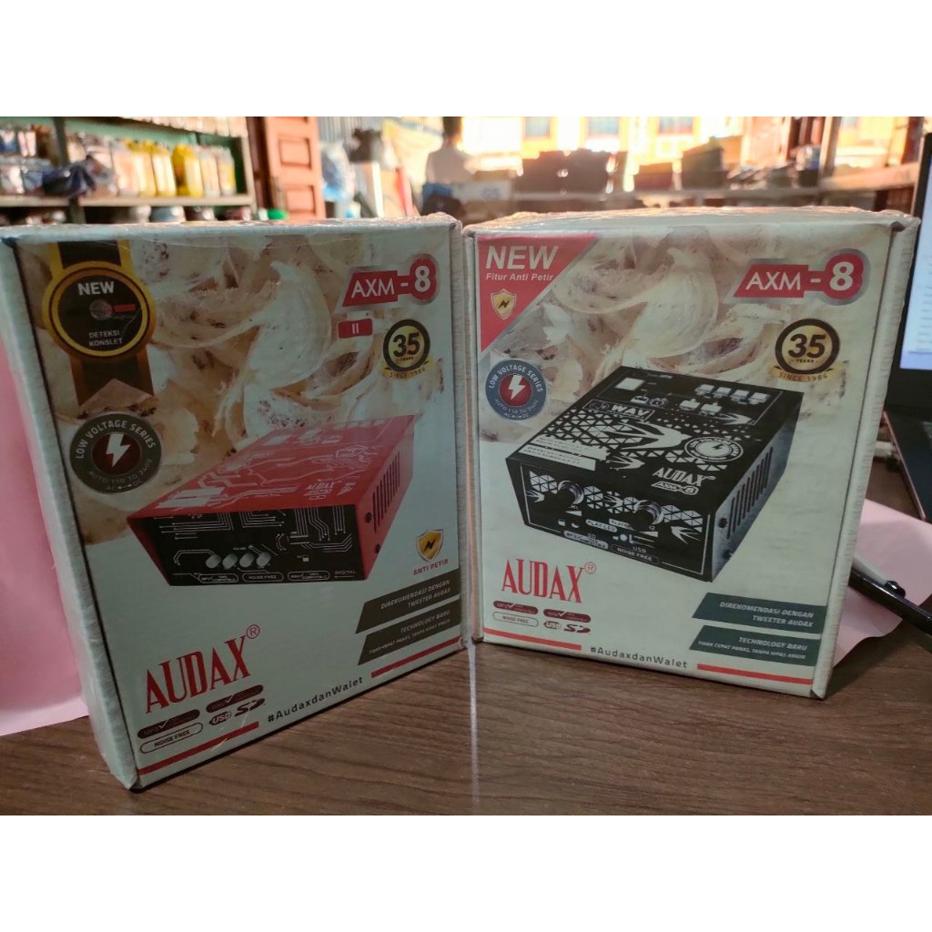 AMPLI AUDAX AXM 8 MESIN PANGGIL WALET