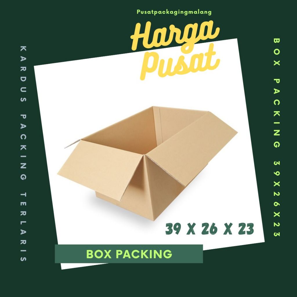 

Box 39x26x23 AMDK 600ml Isi 24 Kardus Packing Karton Dus Kotak Kemasan Air Minum Obat Madu