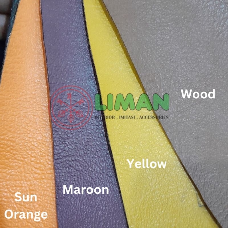Kulit Sintesis Oscar Leaf Bahan Sofa Kursi