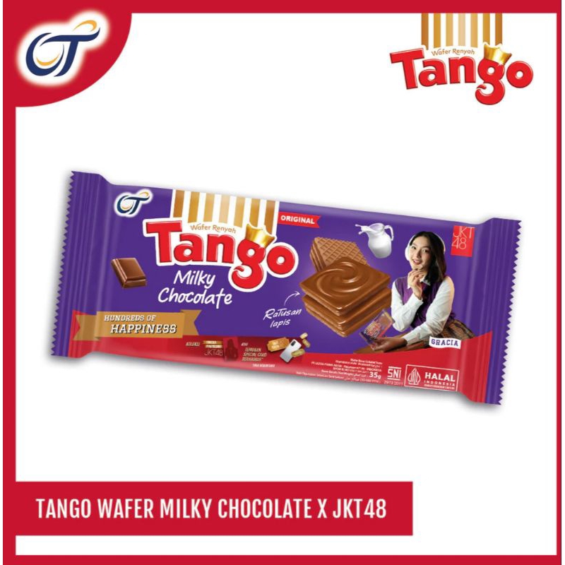 

Tango Wafer X JKT48 Milky Chocolate 35g (14pcs)