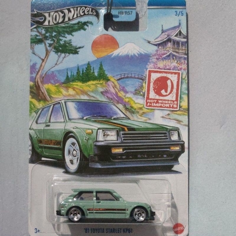 Hot Wheels - 81 Toyota Starlet KP61