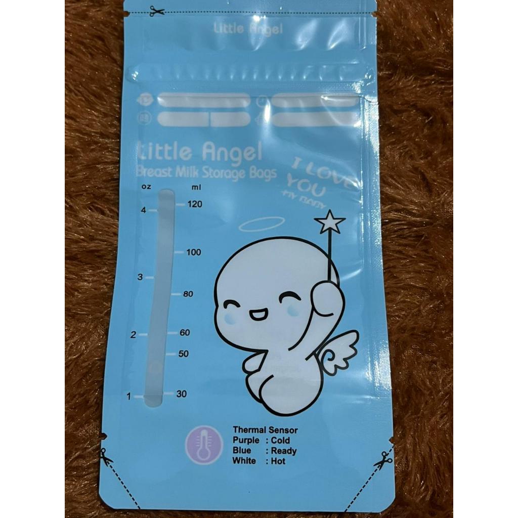 Little Angel Breast Milk Storage Bag Sensor Thermal 120ml - Kantong ASI