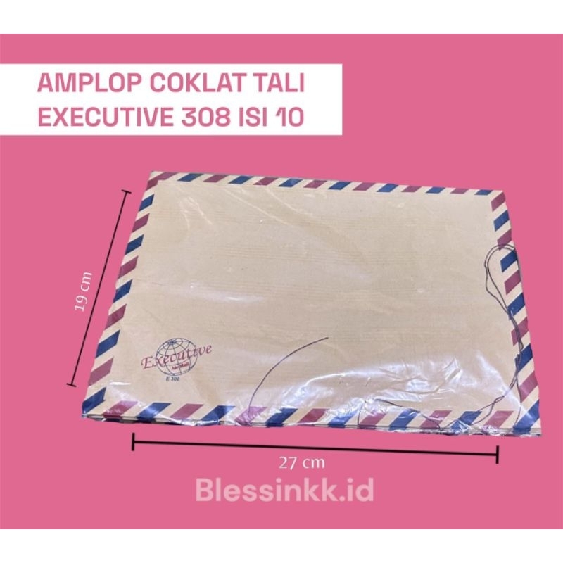 

AMPLOP COKLAT AIR MAIL TALI 308 EXECUTIVE