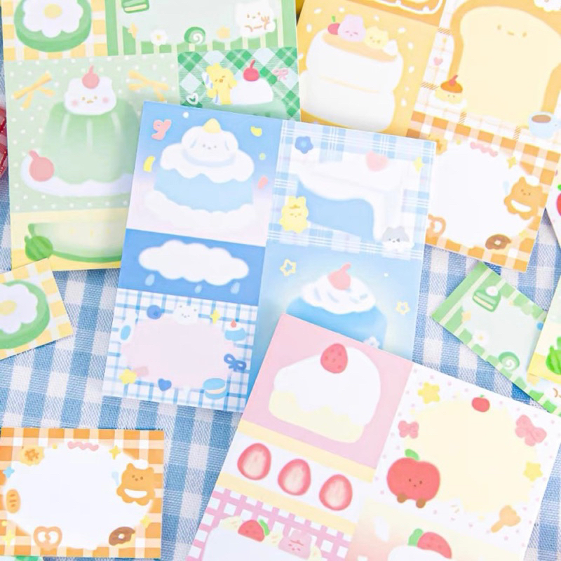 

memopad notes journalling food readystock B1347