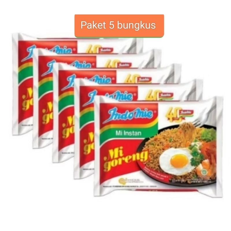 

Indomie paket 5 bungkus