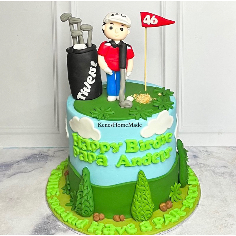 

Kue Ulang Tahun Golf / Cake Ultah Golf