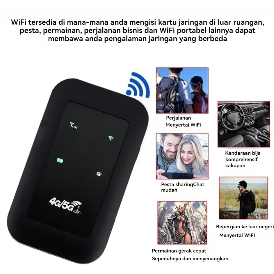 Wireless Router H806 Wireless Router 4G LTE Mini Modem 150Mbps Mobile Broadband WiFi