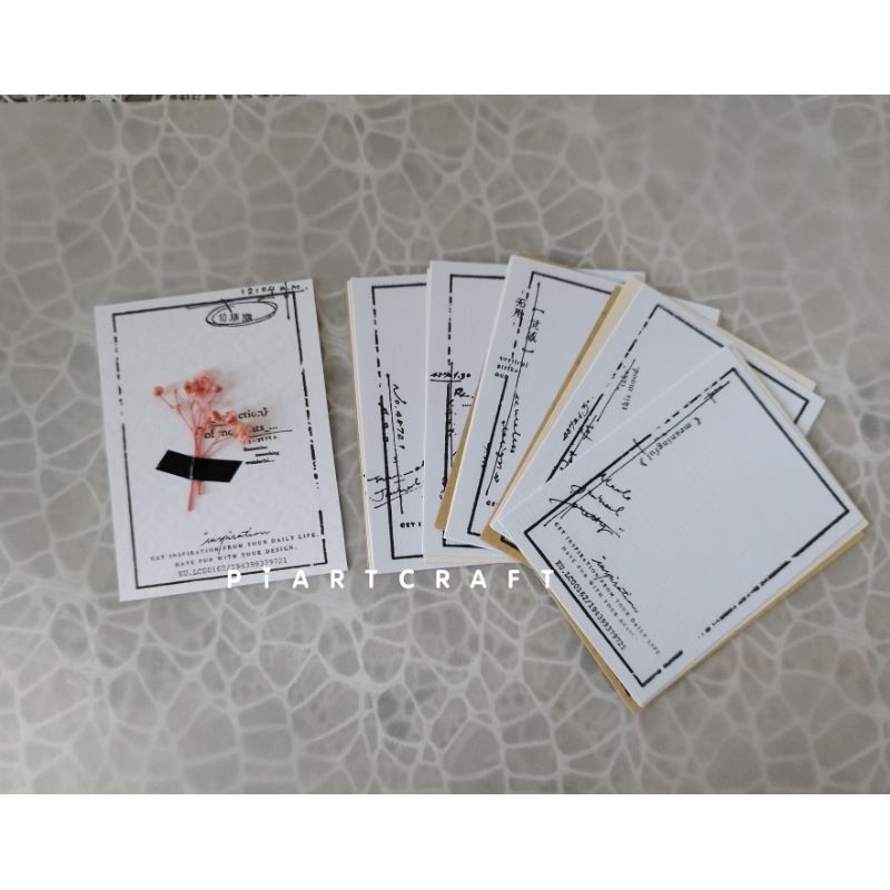 

MEMOPAD STAMP OUT - BanFan Collection isi 15 pcs