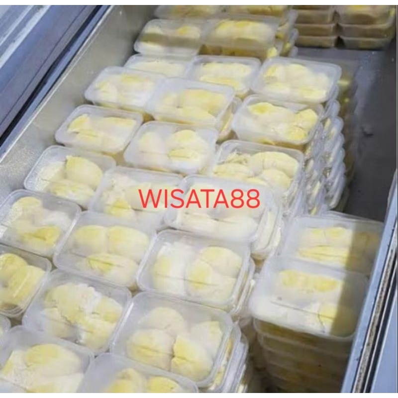 

buah durian monthong palu frozen 500gr buah durian kupas lokal indonesia