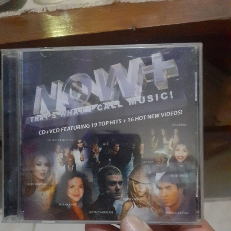 cd musik original now+ thats what call music cd dan vcd (2 diisk ) (CD484)