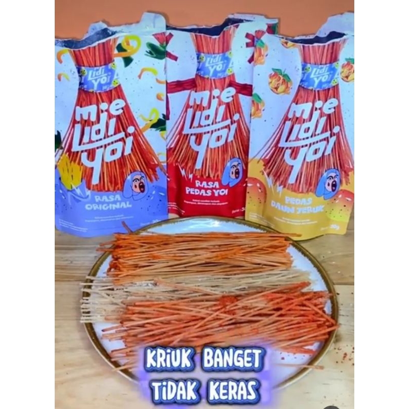 

Mie lidi 50gr