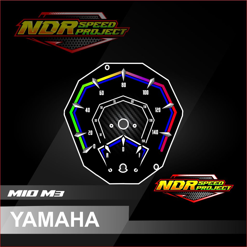 papan panel custom speedometer mio m3