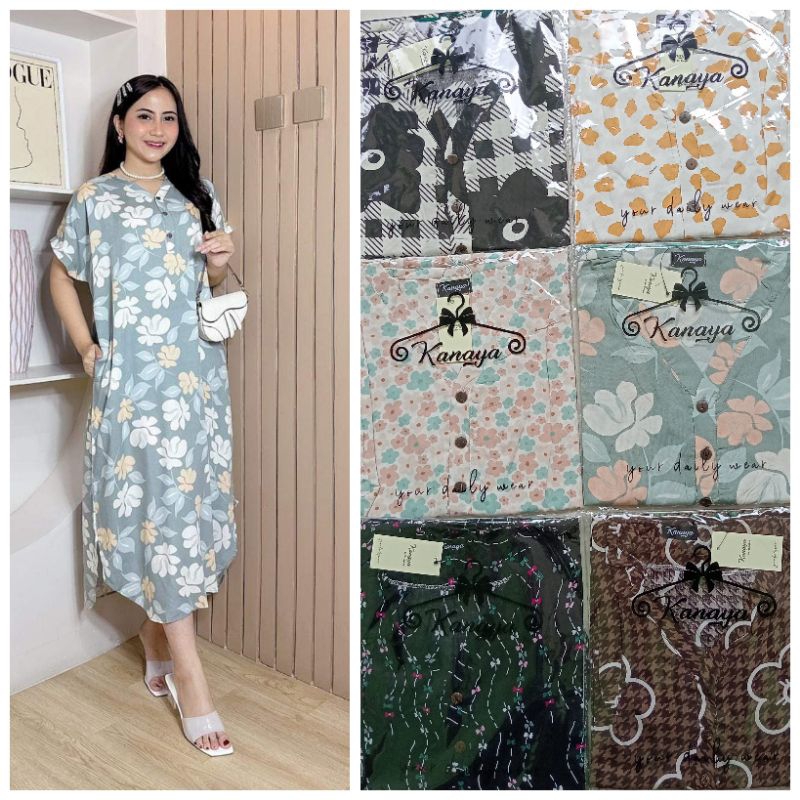 NAYLA DRESS BY KANAYA / DASTER KANAYA