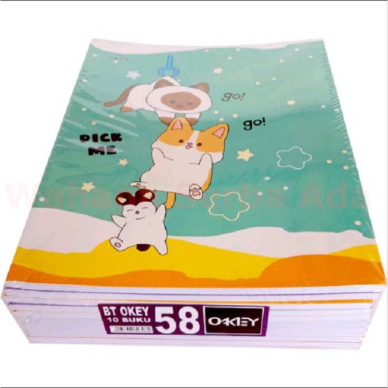 

Buku Okey 58,Buku Murah,Buku Tulis,Buku Sekolah,ATK Lengkap