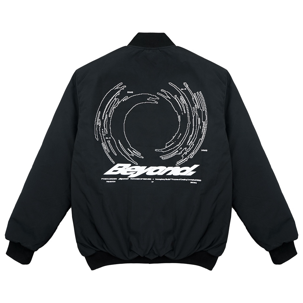 Moxie Store Bomber Jacket Beyond - Black