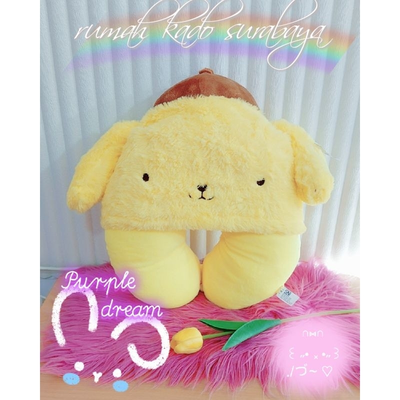 bantal leher karakter doraemon