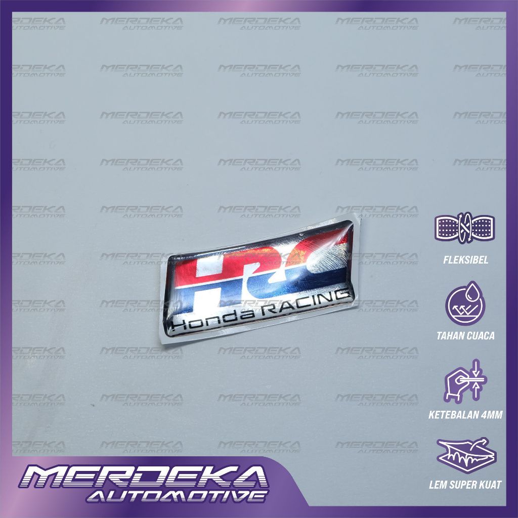 emblem timbul HRC / sticker timbul hrc / sticker 3d hrc