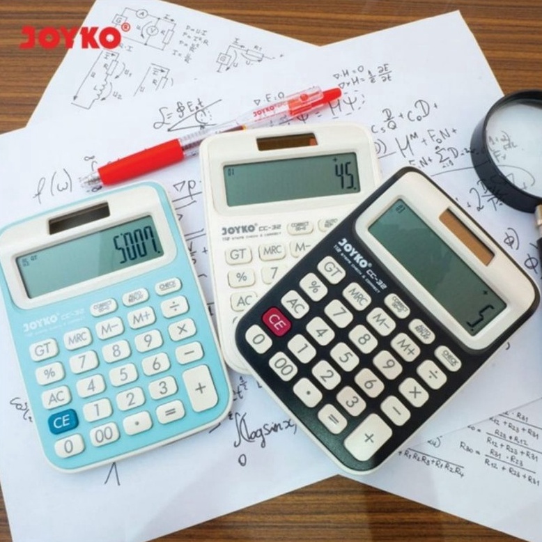 

TERLARIZZZ JOYKO CC32 Check Correct Calculator Kalkulator Bisa Cek Ulang