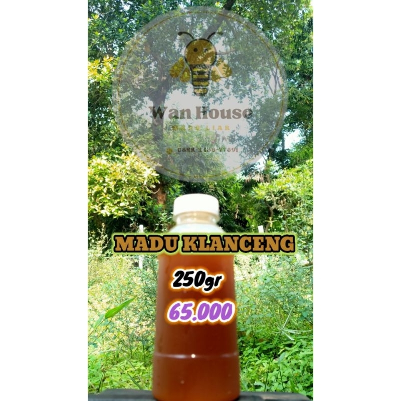 

MADU KLANCENG 250gram MURNI TANPA CAMPURAN