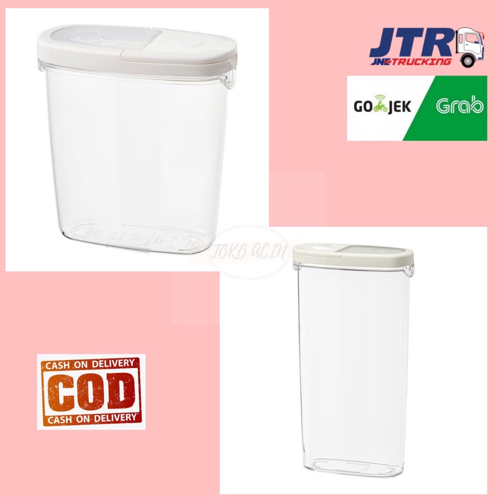 PROMO BESAR stoples dengan penutup toples serbaguna toples makanan wadah penyimpanan makanan toples 
