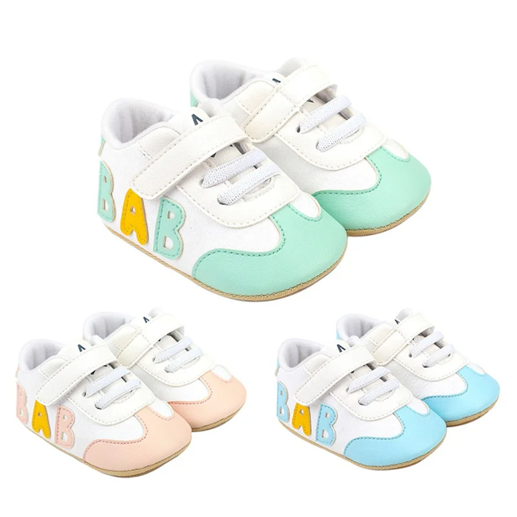 Kookang Sepatu Bayi Laki Laki Umur 0 6 12 Bulan Prewalker Sneakers Anak Bayi Cowok 1 Tahun KO 01