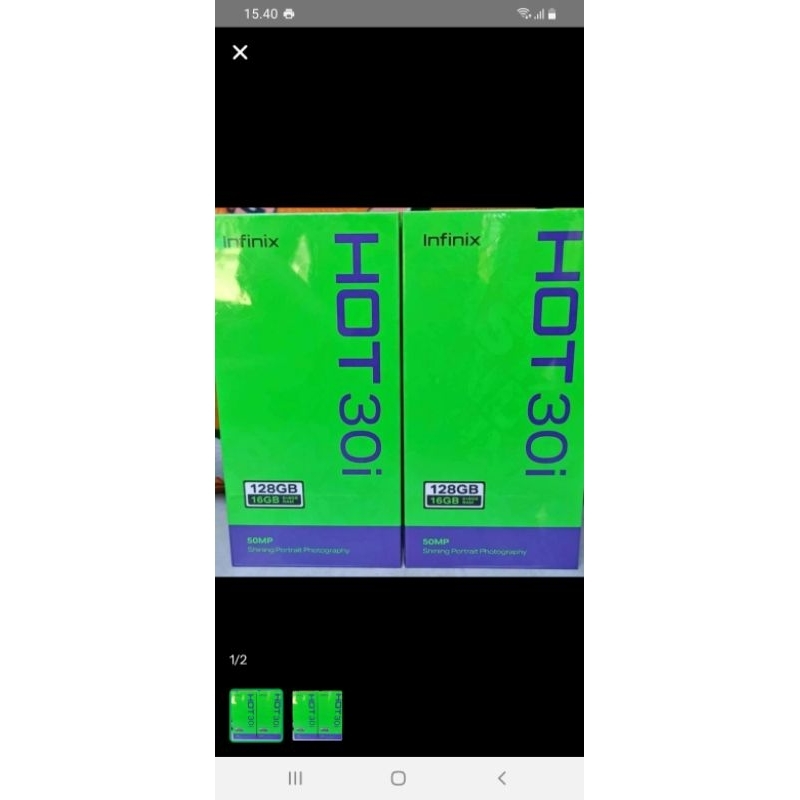 Infi ix Hot 30i 8/128gb resmi