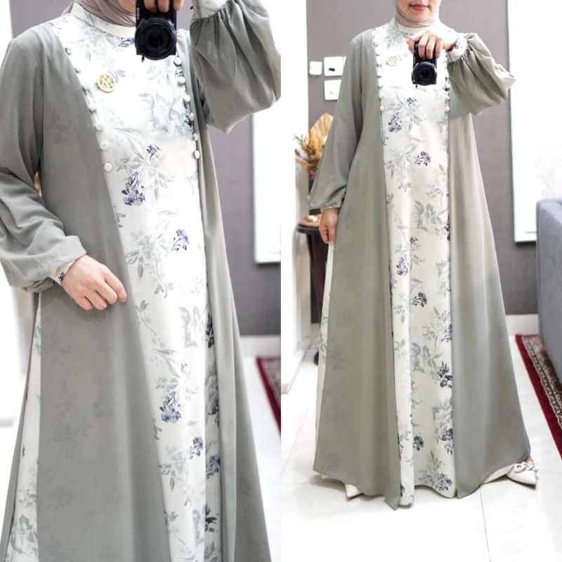 JASMINE DRESS /GAMIS PESTA WANITA / GAMIS MEWAH ORI BY AMORI
